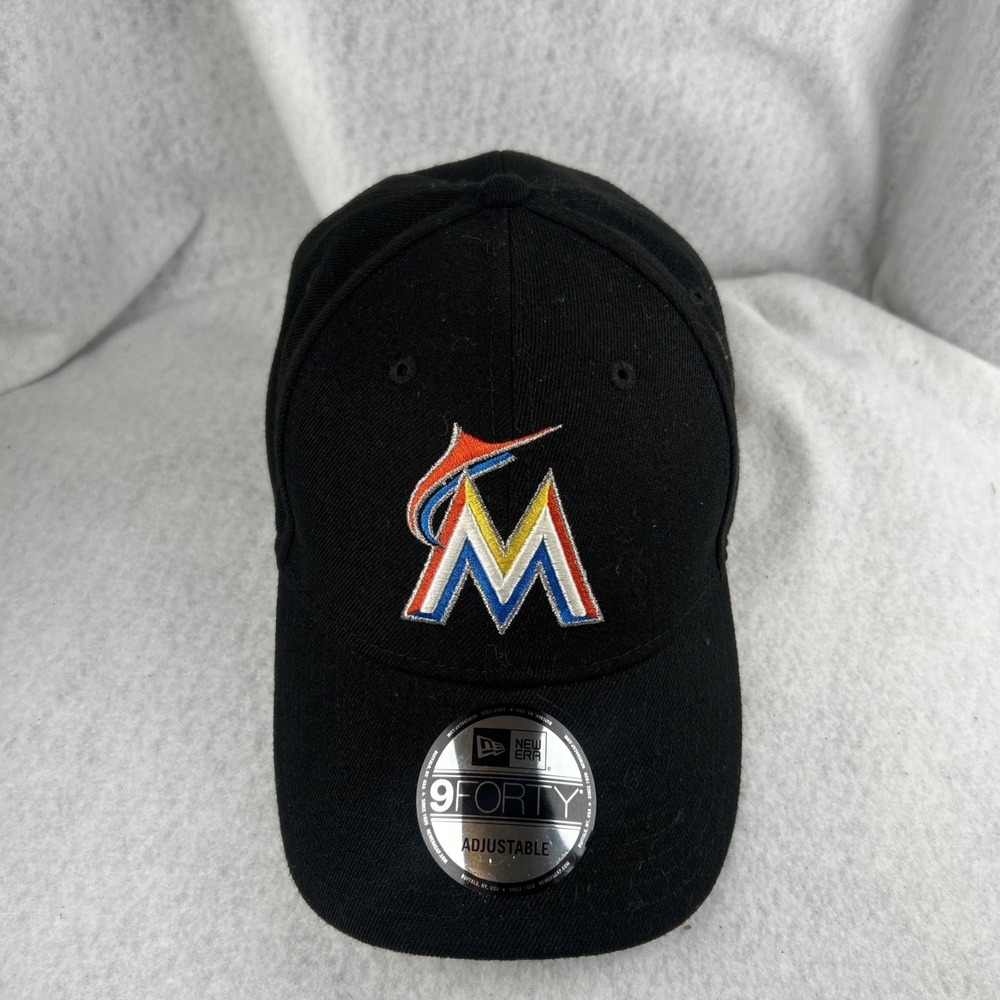 Miami Marlins Men's Hat Cap New‎ Era One Size Adjustable